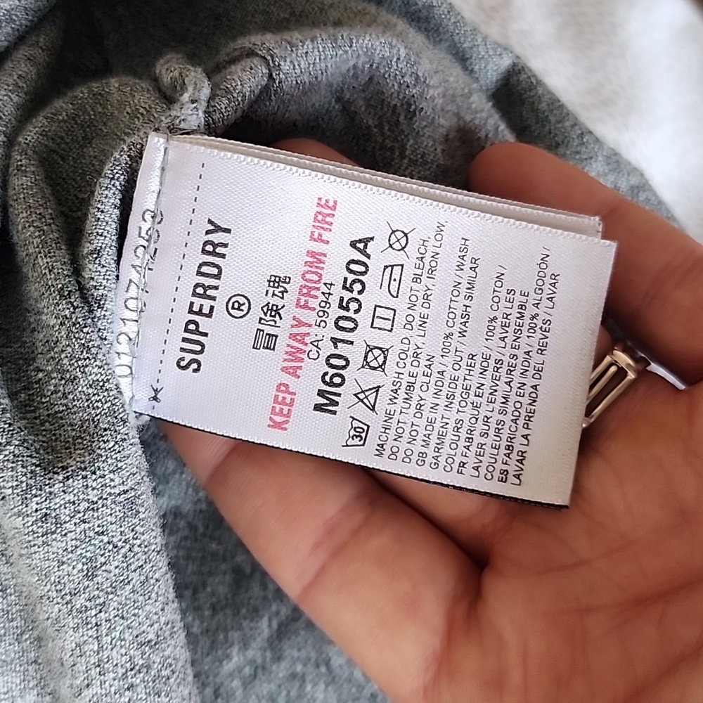 Mens SuperDry Long sleeve Tshirt - Picture 4 of 4
